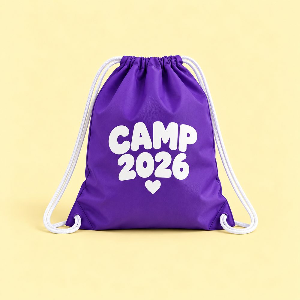 Drawstring Backpack – custom printed