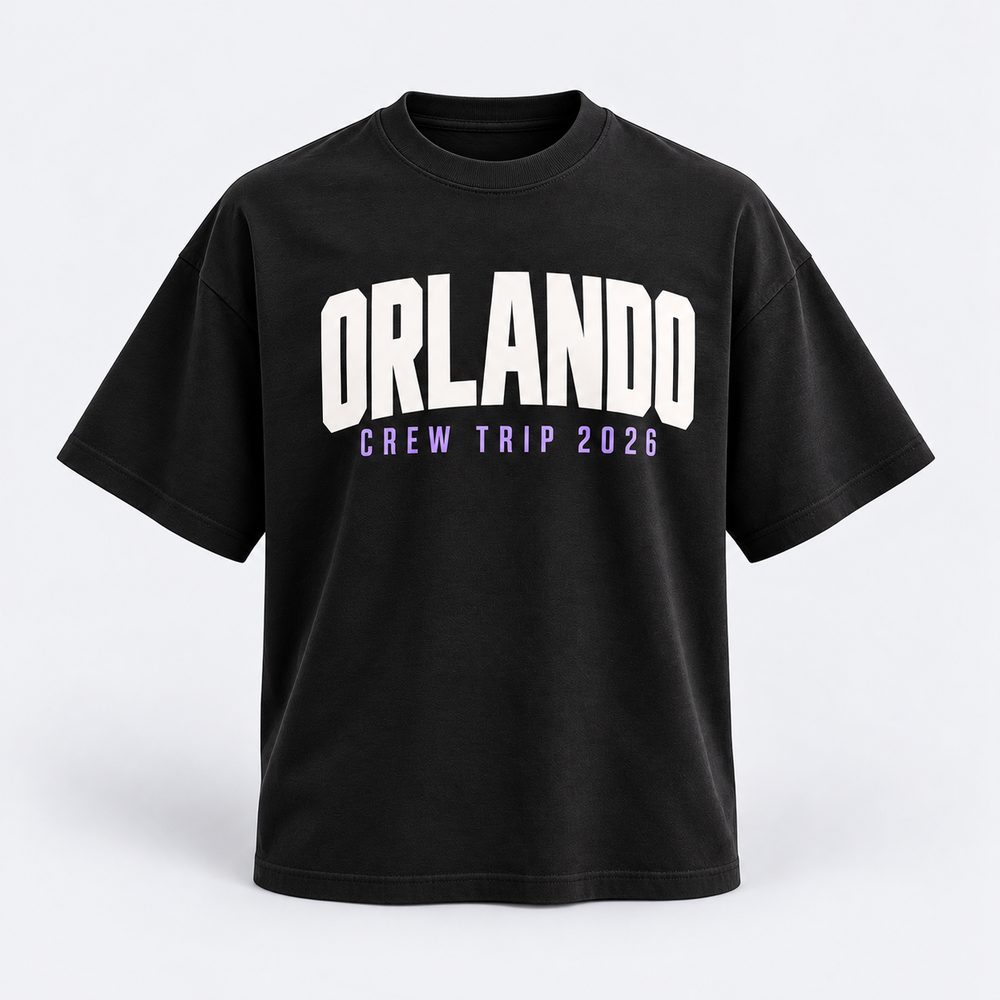 Oversized Heavy Tee – custom printed