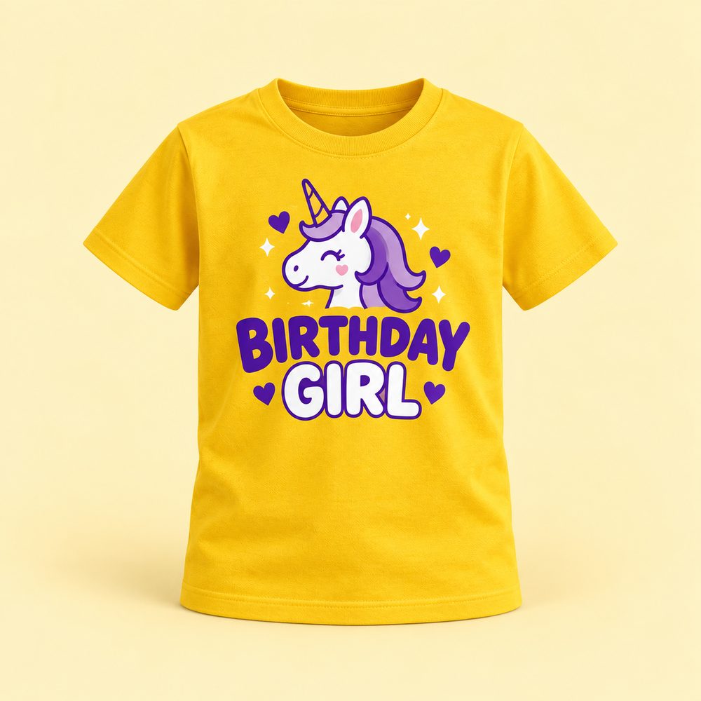 Kids Party Tee – custom printed